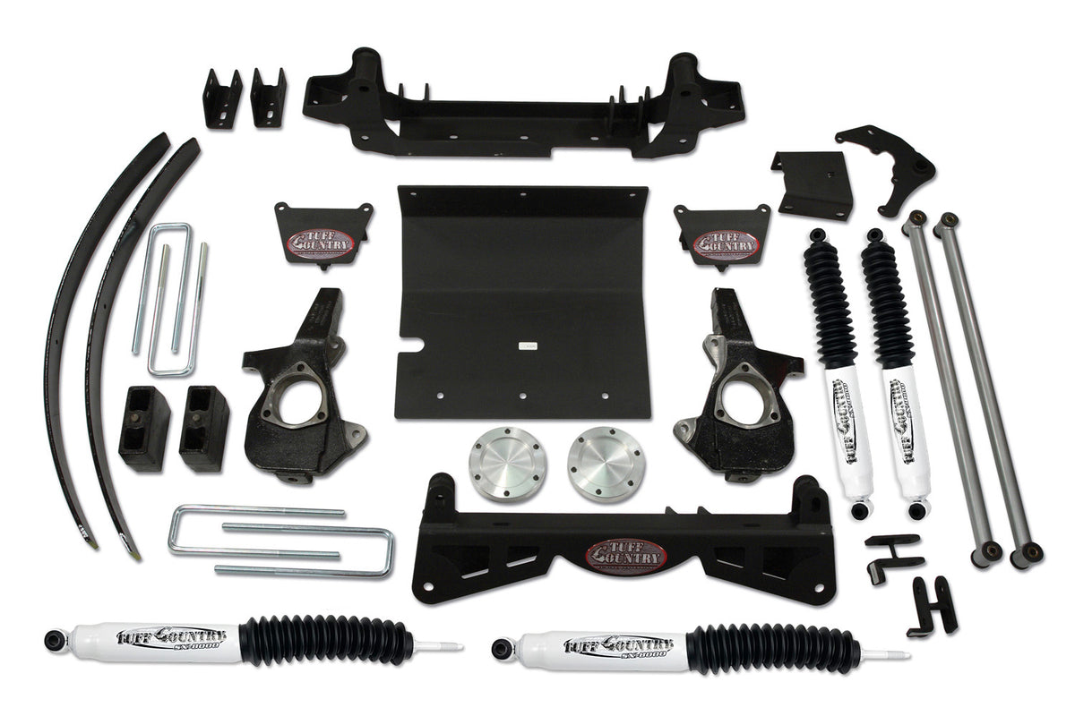 6 Inch Lift Kit 99-05 Silverado/Sierra 1500 w/3 Piece Sub Frame Tuff Country