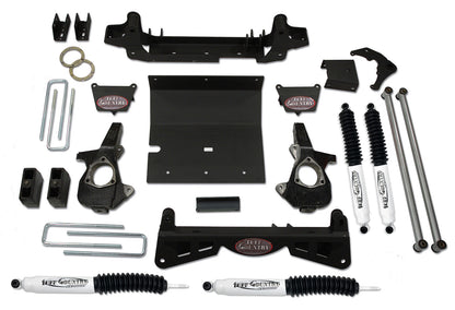 6 Inch Lift Kit 01-06 Silverado/Sierra 1500HD w/3 Piece Sub Frame Tuff Country