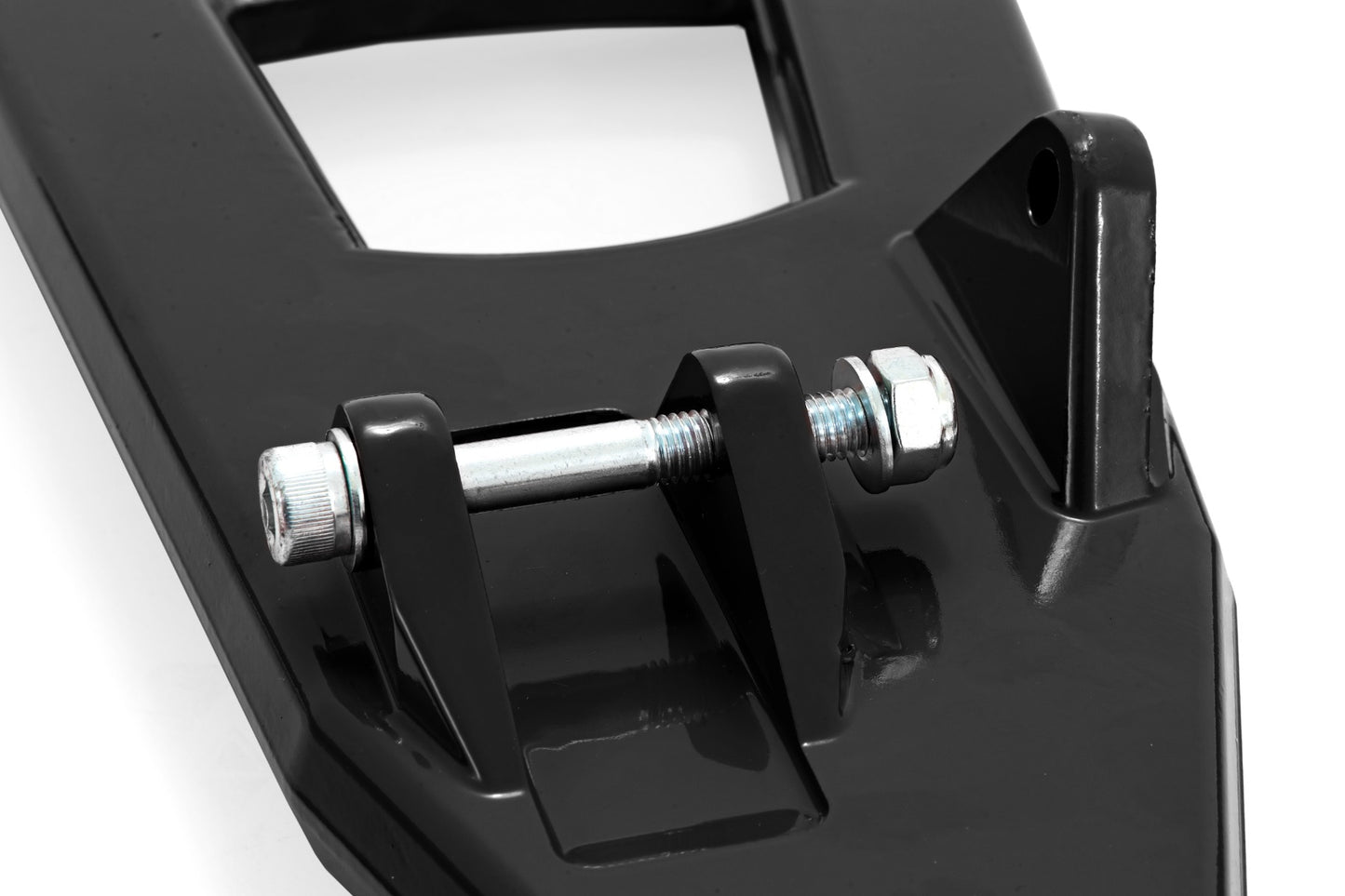 Black Forged Alum High Clearance 2" Fwd Offset Control Arms w/Ball Joints | Polaris Ranger 1000XP