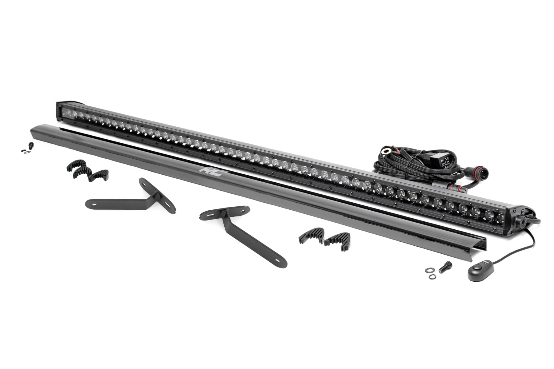 LED Light | Deck Roof | 50" Blk Single Row | Can-Am Defender MAX HD10