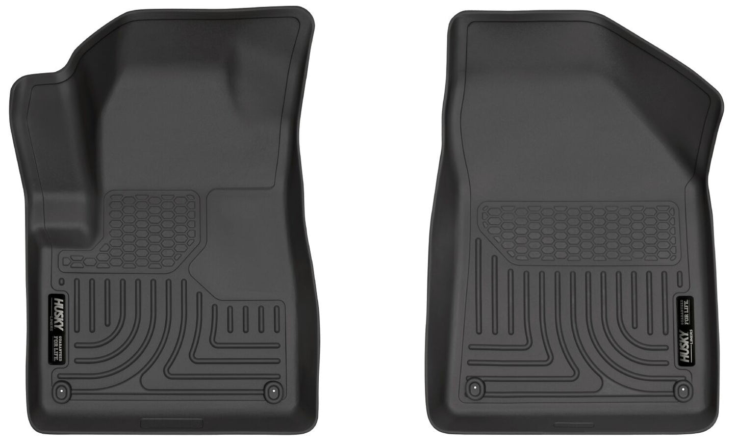 Weatherbeater Front Floor Liners For 2014-2015 Jeep Cherokee Husky Liners