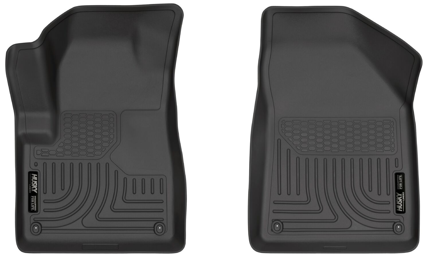 Weatherbeater Front Floor Liners For 2014-2015 Jeep Cherokee Husky Liners