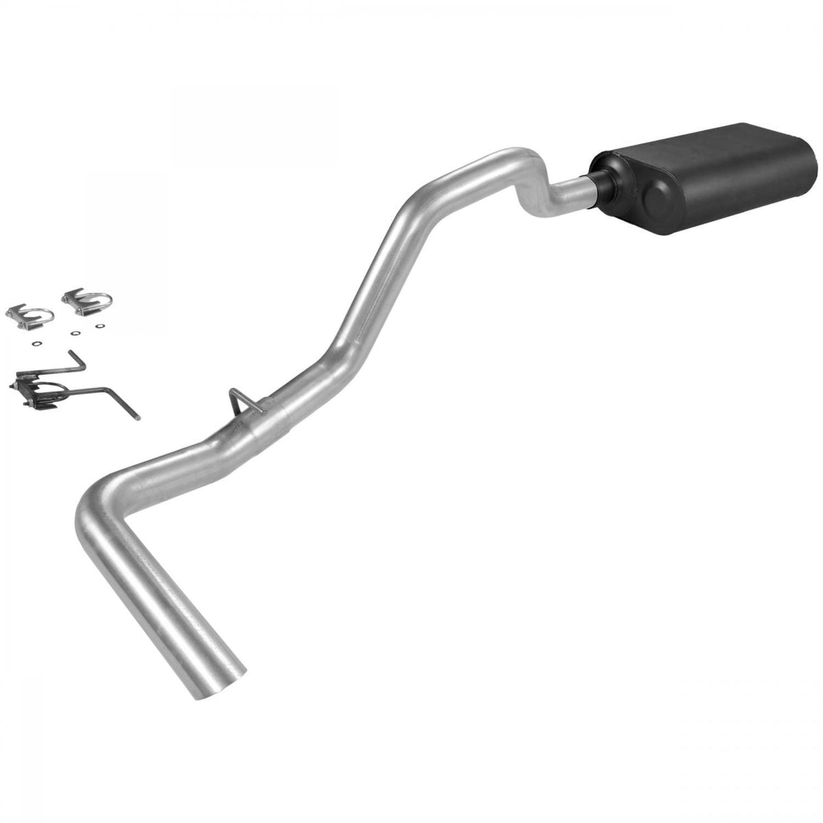 Force Ii Cat-Back Exhaust System 1987-1996 Ford Bronco With 5.0L Or 5.8L Engine Using A Slip Fit Catalytic Converter Mild Sound Flowmaster