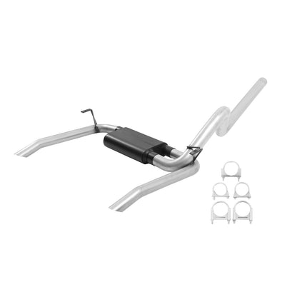 American Thunder Cat-Back Exhaust System 1995-1997 Chevrolet Camaro And Pontiac Firebird With 5.7L Engine Aggressive Sound Flowmaster