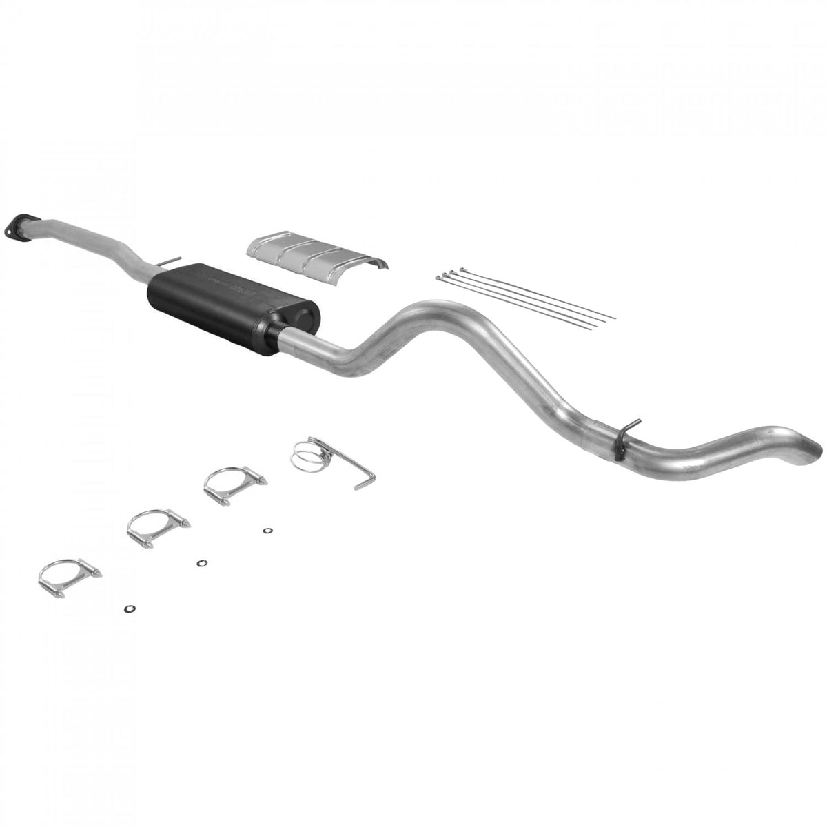 Force Ii Cat-Back Exhaust System 1993-1995 Chevrolet/Gmc Trucks With A 5.0L Or 5.7L Engine With Flanged Catalytic Converter Mild Sound Flowmaster