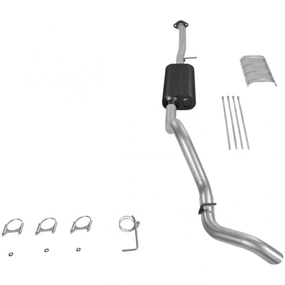 Force Ii Cat-Back Exhaust System 1993-1995 Chevrolet/Gmc Trucks With A 5.0L Or 5.7L Engine With Flanged Catalytic Converter Mild Sound Flowmaster