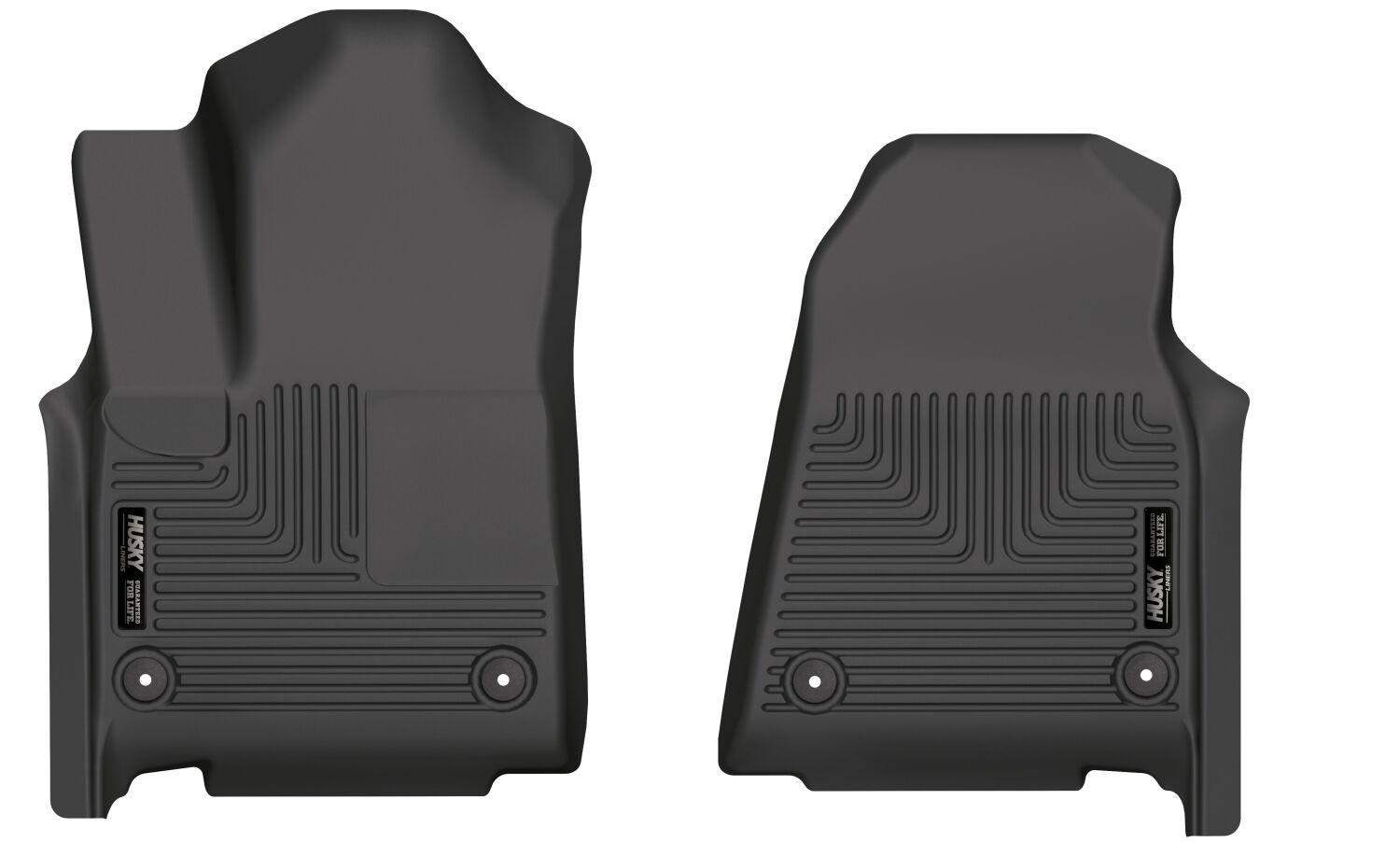 Weatherbeater Front Floor Liners For 2022-2025 Jeep Wagoneer Husky Liners