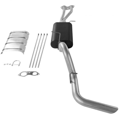 Force Ii Cat-Back Exhaust System 1996-1999 Chevrolet Tahoe/Gmc Yukon With 5.7L Engine 2 Door Models Mild Sound Flowmaster