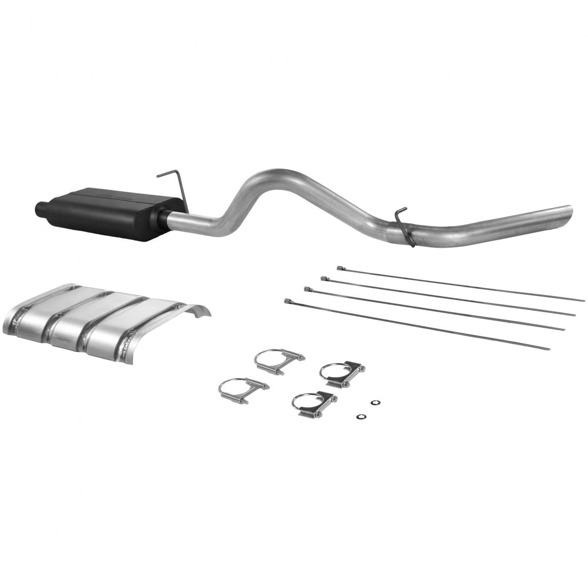 American Thunder Cat-Back Exhaust System Fits 1996-1999 Silverado/Sierra 2500/3500 5.7L Hd Or 7.4L Engine Moderate Sound Flowmaster