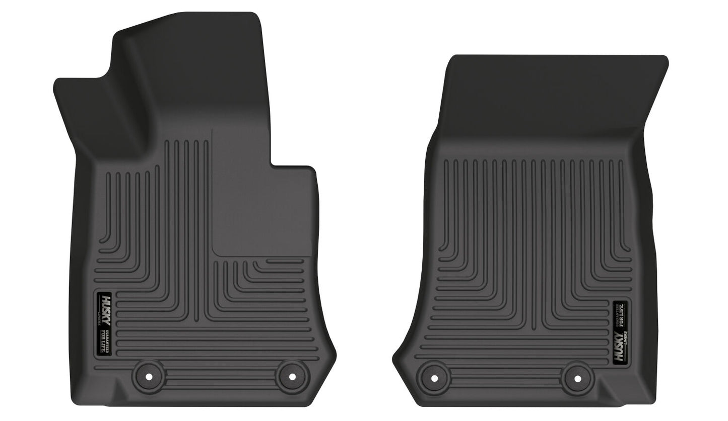 Weatherbeater Front Floor Liners For 2017-2022 GLC300 Husky Liners