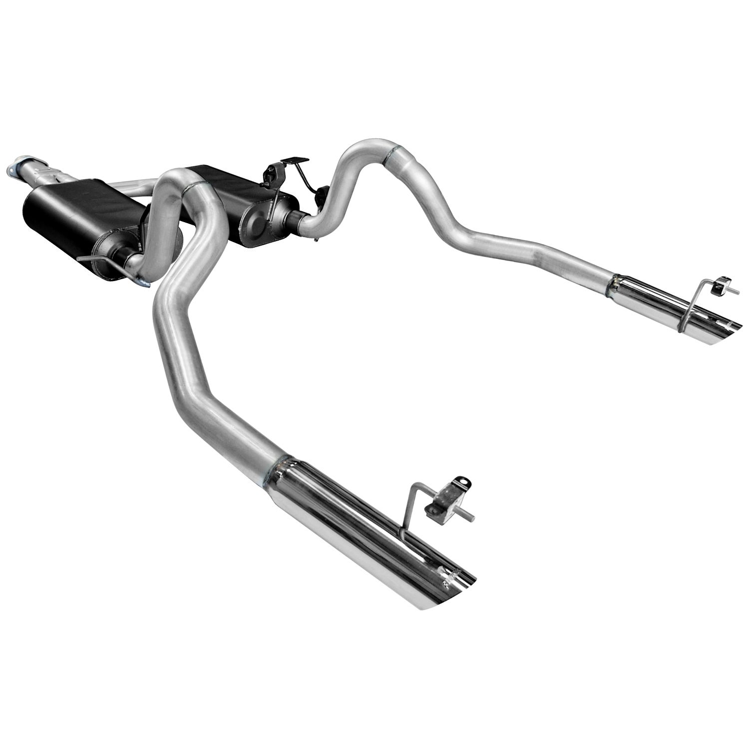 Force Ii Cat-Back Exhaust System 1999-2004 Ford Mustang Lx With 3.8L Engine Moderate Sound Flowmaster