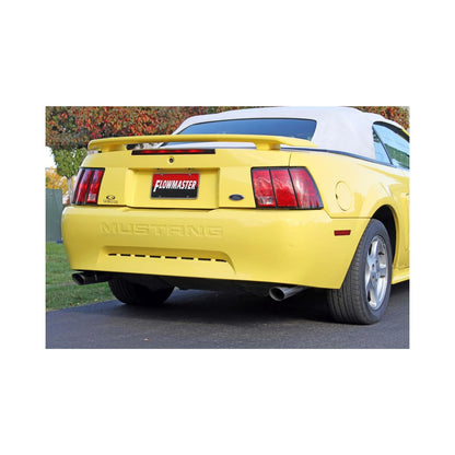 Force Ii Cat-Back Exhaust System 1999-2004 Ford Mustang Lx With 3.8L Engine Moderate Sound Flowmaster