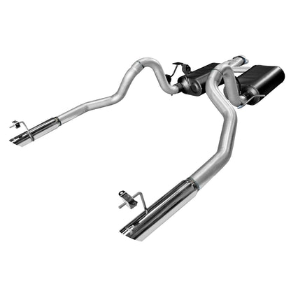 Force Ii Cat-Back Exhaust System 1999-2004 Ford Mustang Lx With 3.8L Engine Moderate Sound Flowmaster
