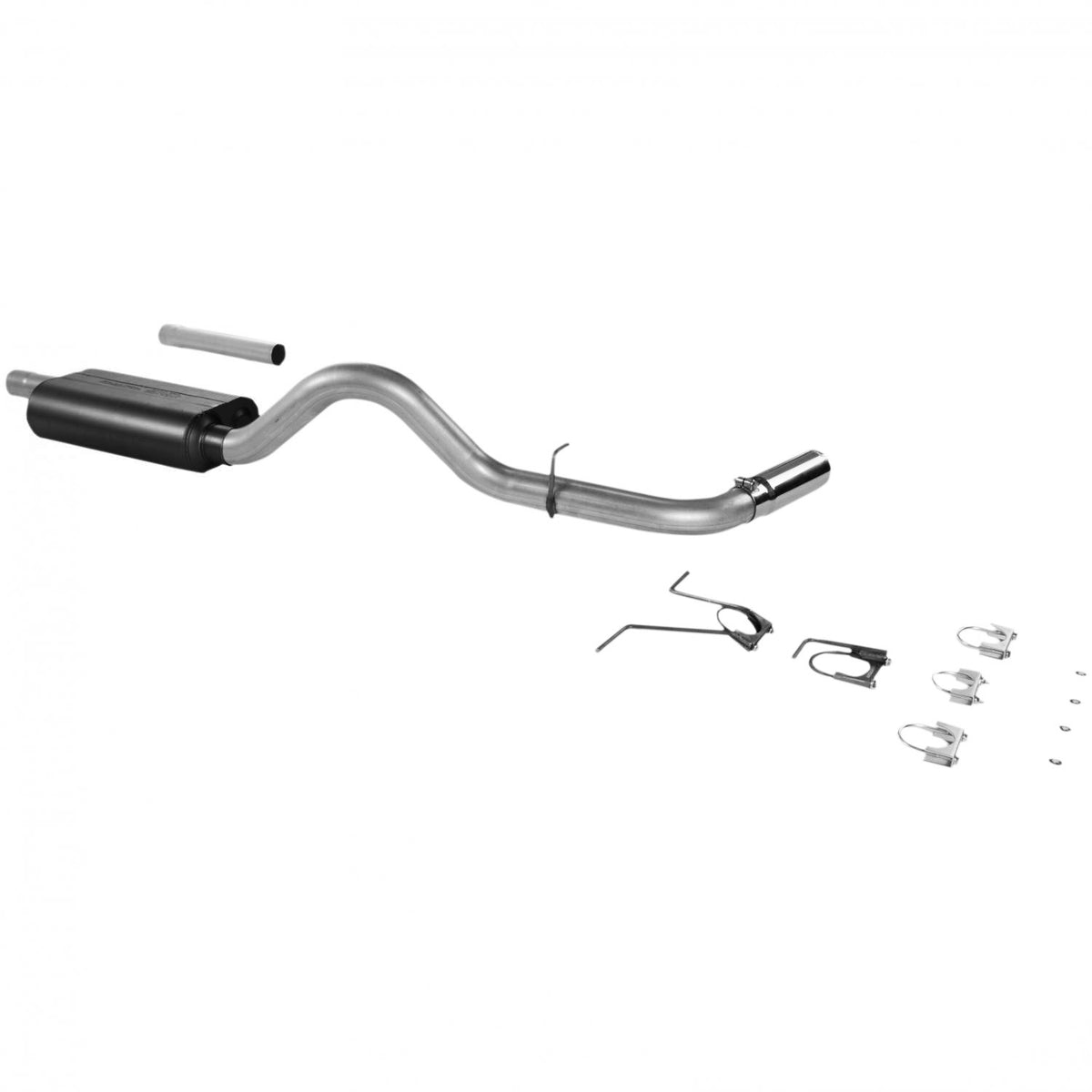 Force Ii Cat-Back Exhaust System 2000-2003 Dodge Dakota Truck With 4.7L, 5.2L Or 5.9L Engine Moderate To Mild Sound Flowmaster