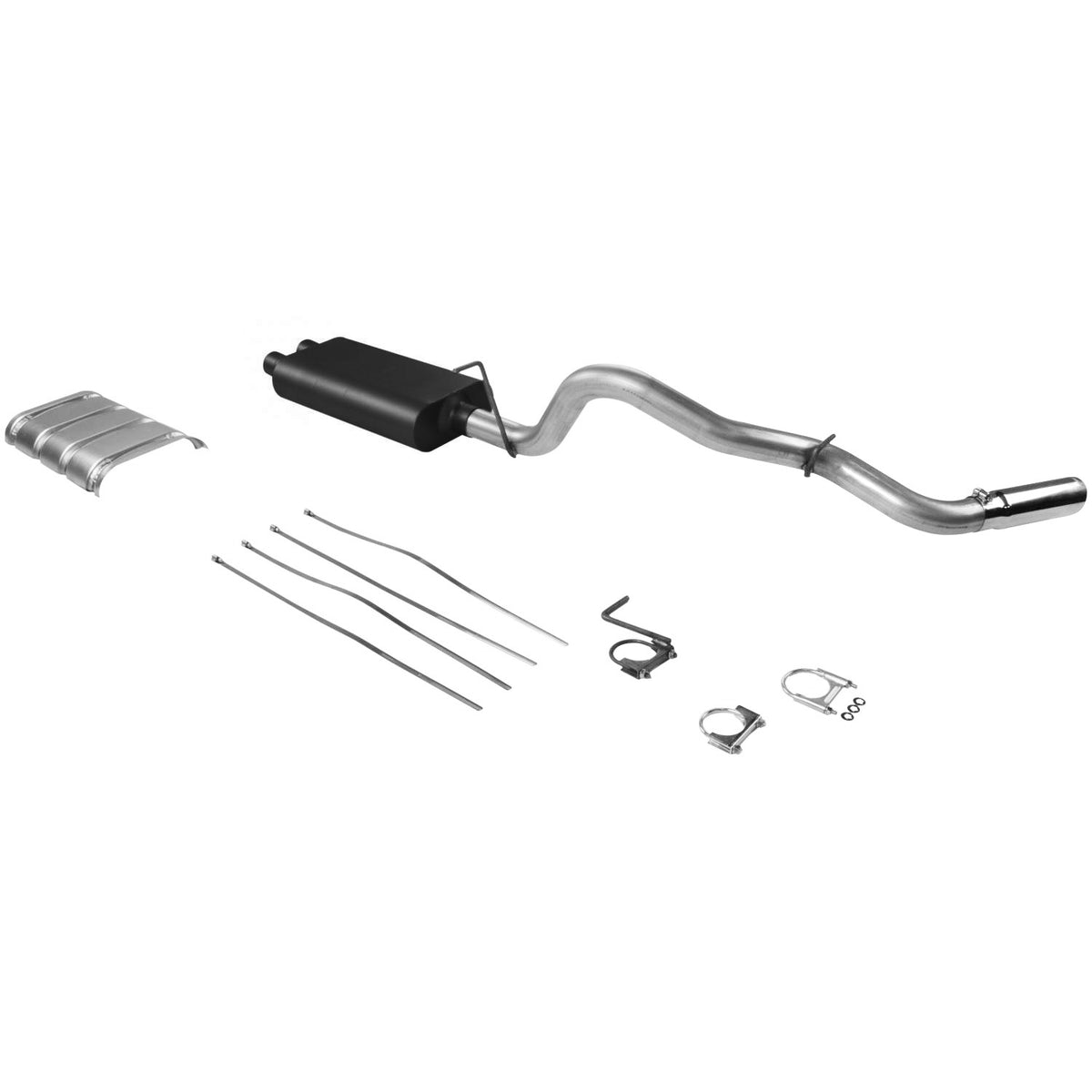 American Thunder Cat-Back Exhaust System 1999-2002 Chevrolet Silverado 2500 & Gmc Sierra 2500 With 6.0L Engine Non Hd Models Aggressive Sound Flowmaster