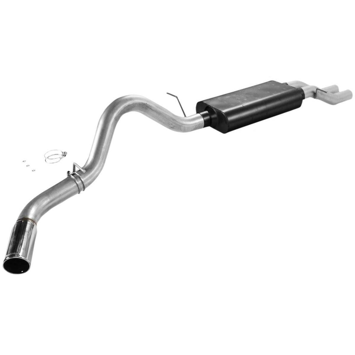 American Thunder Cat-Back Exhaust System Fits 2001-2003 Silverado/Sierra 1500 Hd Truck With 6.0L Engine Moderate Sound Flowmaster