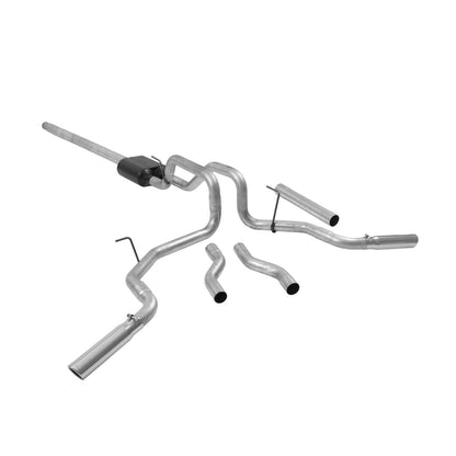 American Thunder Cat-Back Exhaust System 2004-2008 Ford F-150 And Lincoln Mark Lt Trucks With 4.6L, 5.4L Engine Aggressive To Moderate Sound Flowmaster