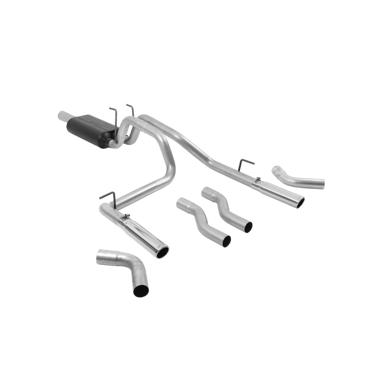 American Thunder Cat-Back Exhaust System Fits 2006-2008 Dodge Ram 1500 With 4.7L Engine Moderate To Mild Sound Flowmaster