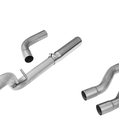 American Thunder Cat-Back Exhaust System 1994-2001 Dodge Ram 1500 Trucks With 3.9L, 5.2L, And 5.9L Engines 1994-2002 2500/3500 With 5.9L Engine Fits 2/4 Wheel Drive And All Wheelbases Aggressive To Moderate Sound Flowmaster