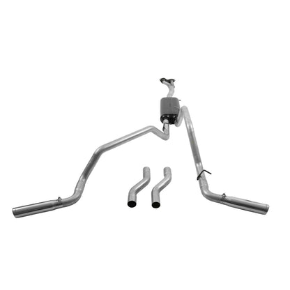 American Thunder Cat-Back Exhaust System Fits 1996-1999 Silverado/Sierra 1500 With 5.7L Engine Extended Cab Aggressive To Moderate Sound Flowmaster