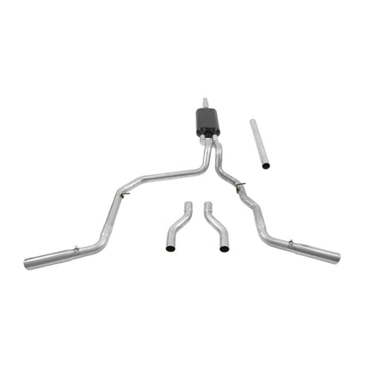 American Thunder Cat-Back Exhaust System 1987-1996 Ford F-150 With V6, V8 Engines Fits 2/4 Wheel Drive, All Wheelbases Aggressive To Moderate Sound Flowmaster