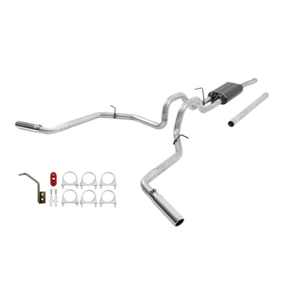 Force Ii Cat-Back Exhaust System 1998-2003 Ford F-150 Truck With 4.6L Or 5.4L Engine Mild Sound Flowmaster