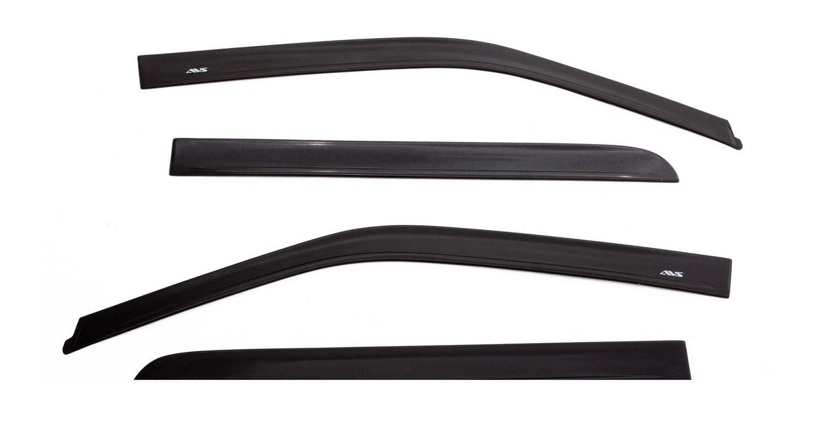 Ventvisor Deflector for 2009-2024 Ram 1500/Dodge Ram 1500 Matte Black Low Profile In-Channel Mount 4 Piece AVS