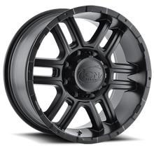 Cast Aluminum Wheels 179 MB 18x9 Matte Black ION Wheels