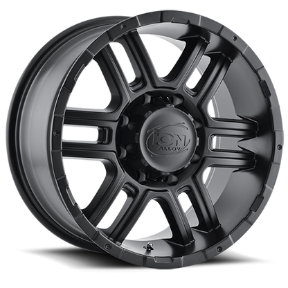 Cast Aluminum Wheels 179 MB 18x9 Matte Black ION Wheels
