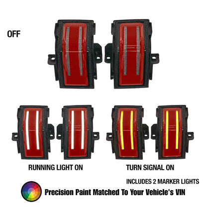 Ford Super Duty Tow Mirror Lights (2017-2026) - Strip or Switchback