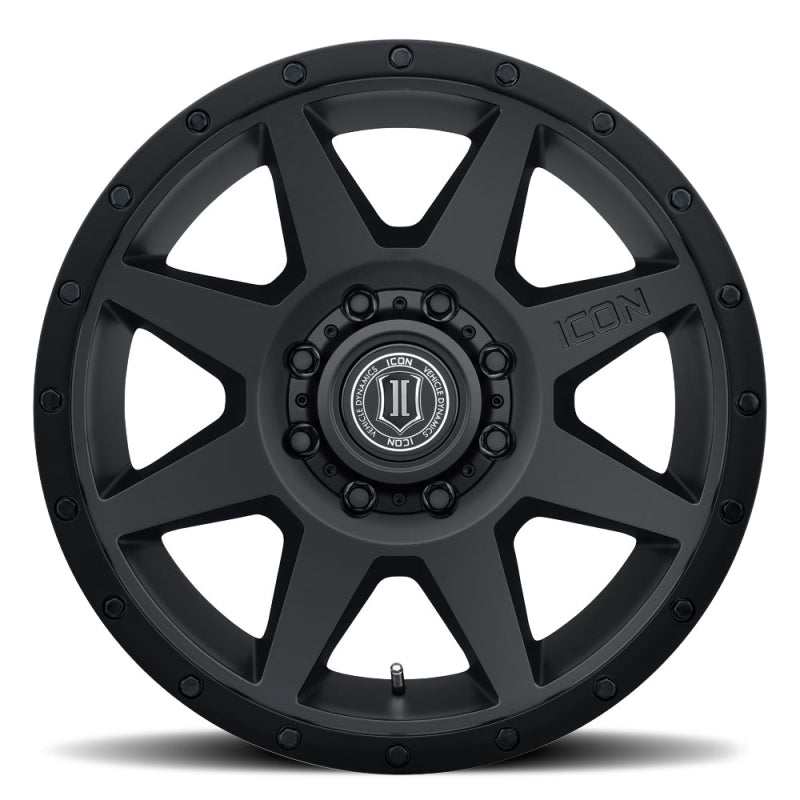ICON Rebound 20x9 / 8x170 / 6mm / 5.25in BS Double Black Wheel