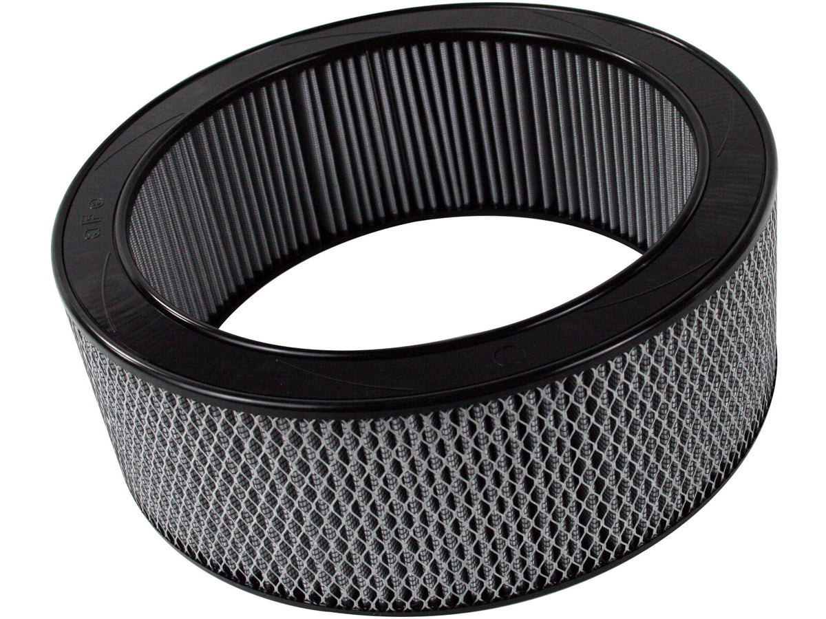 Magnum Flow Round Racing Air Filter w/ Pro Dry S Media 14 Inch OD x 11 Inch ID x 5 Inch H w/ Expanded Metal aFe Power