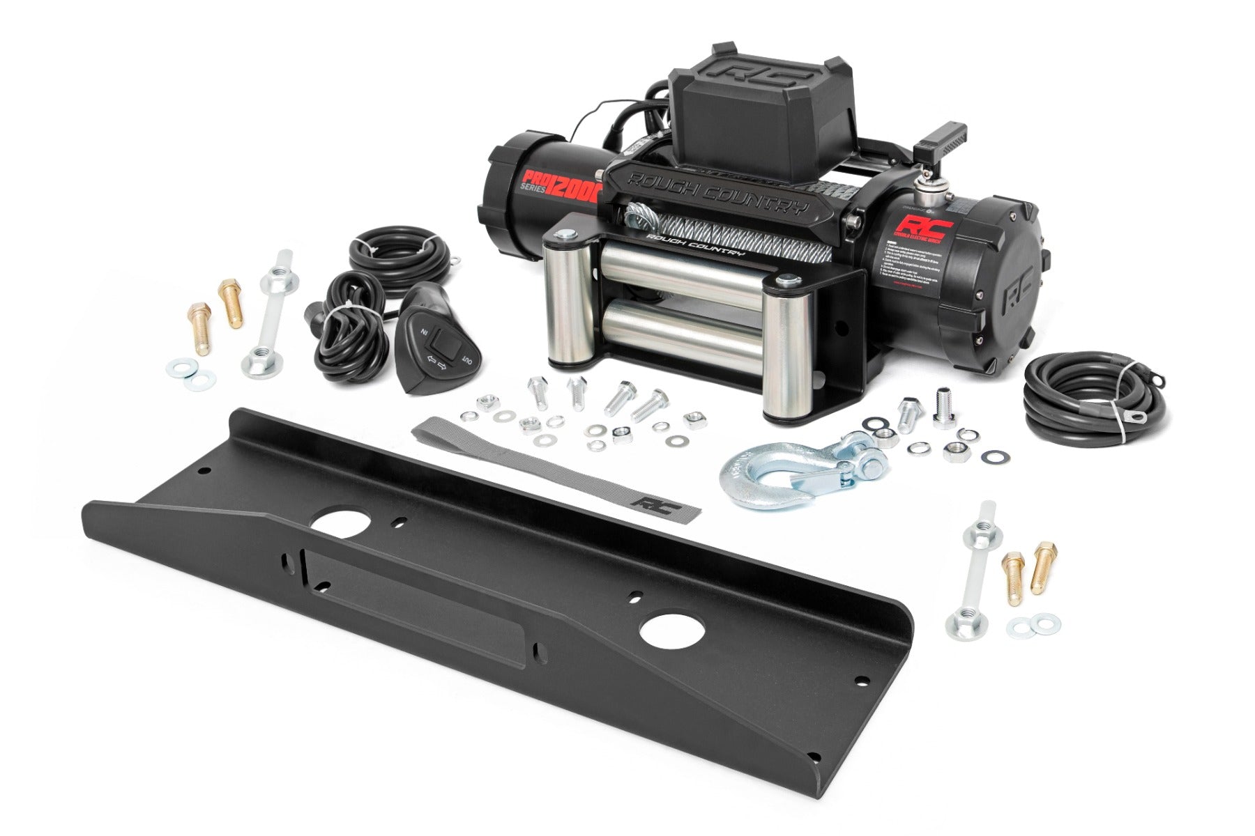 Winch Plate | PRO12000 | Mahindra Roxor