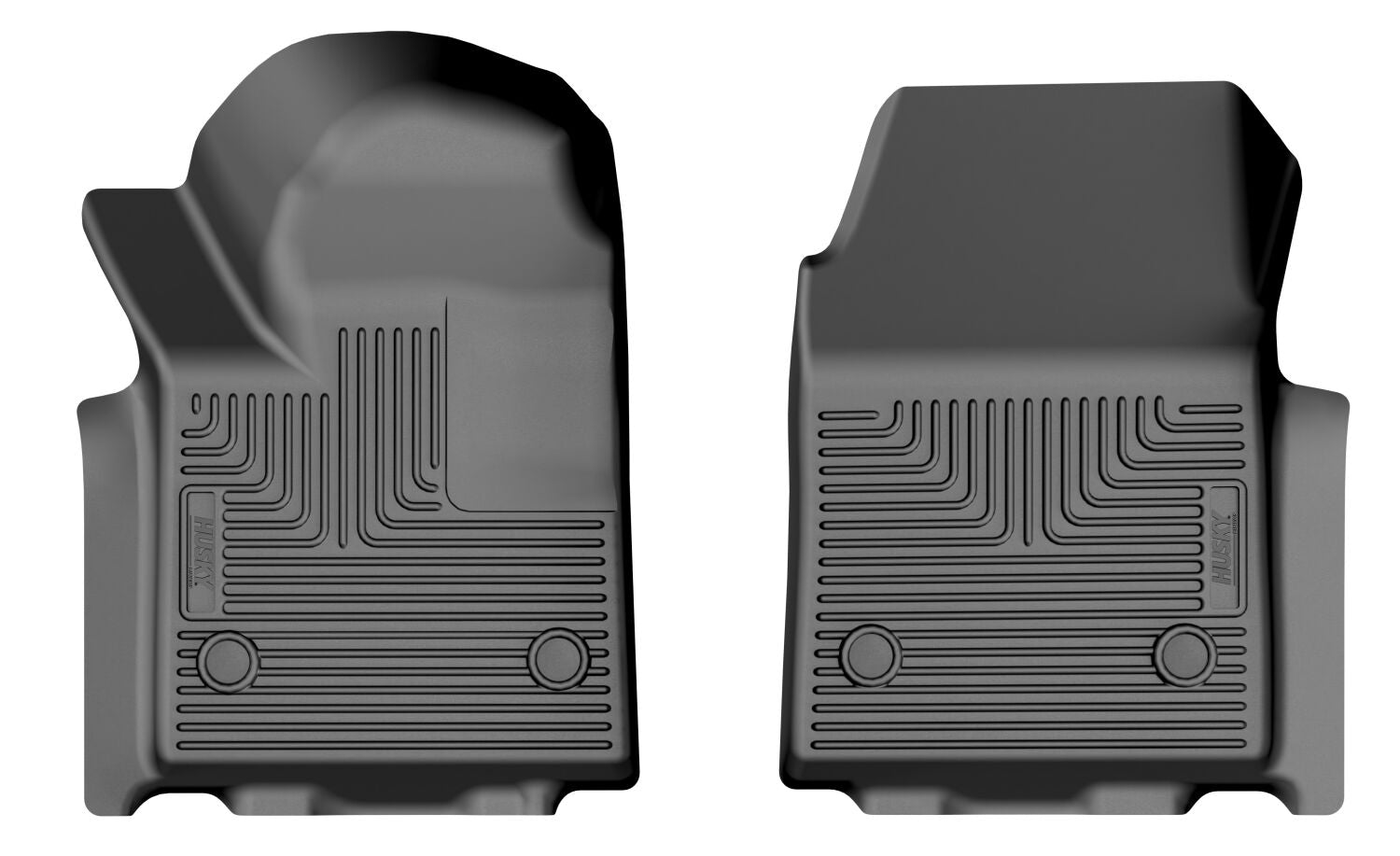 Weatherbeater Front Floor Liners For 2024-2025 Silverado/Sierra EV Husky Liners