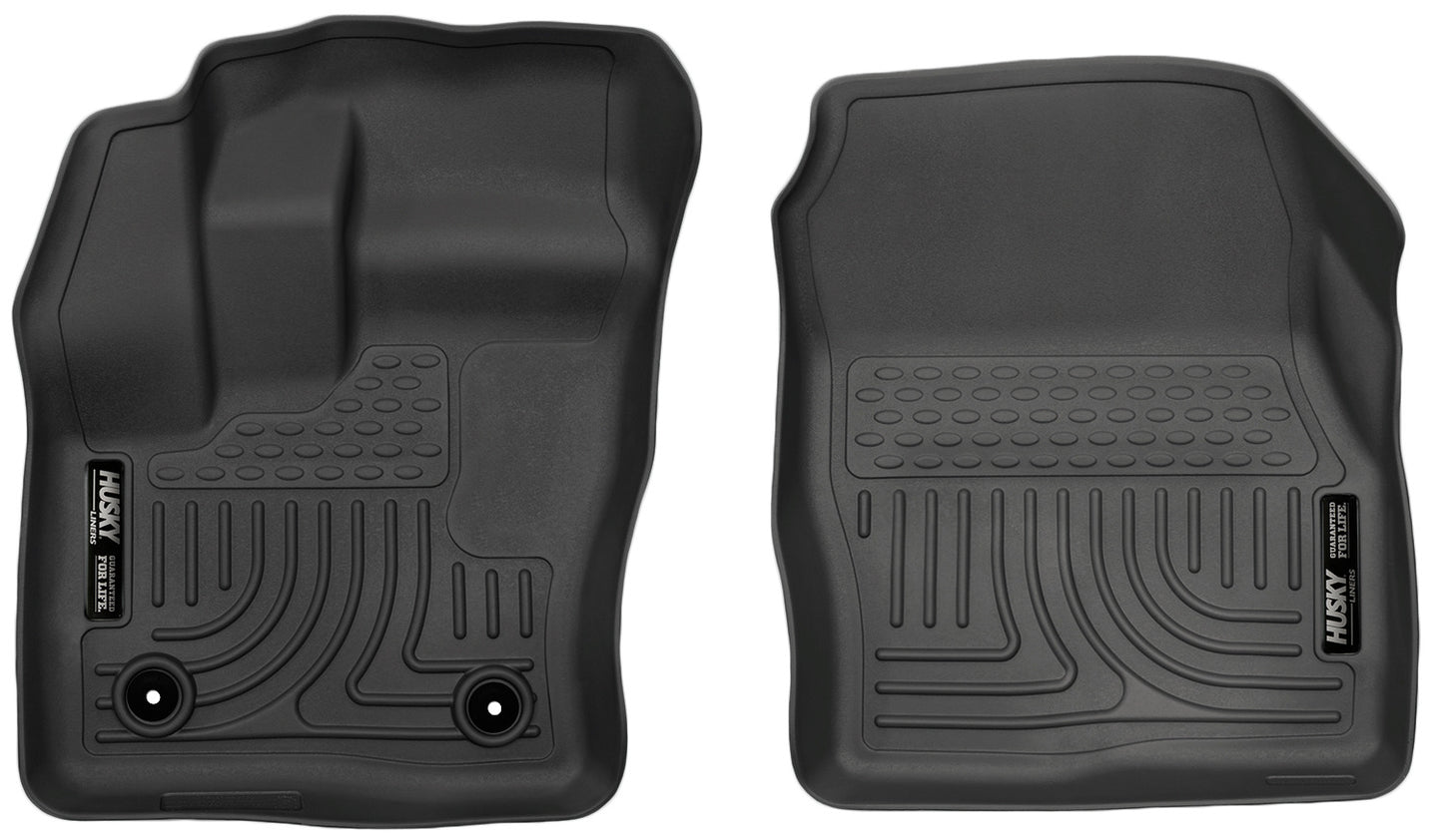 Weatherbeater Front Floor Liners For 2014-2019 Transit Connect Husky Liners