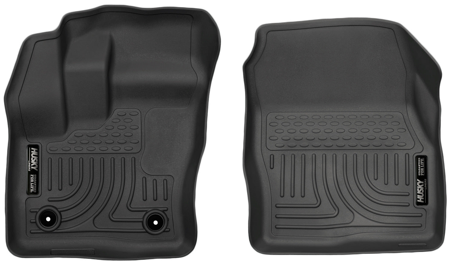 Weatherbeater Front Floor Liners For 2014-2019 Transit Connect Husky Liners