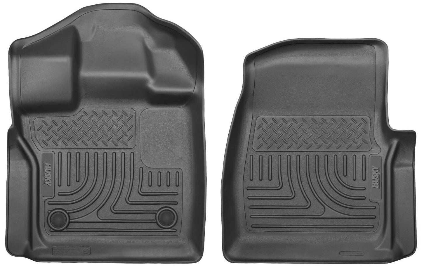 Weatherbeater Front Floor Liners For 2015-2024 F-150 Husky Liners