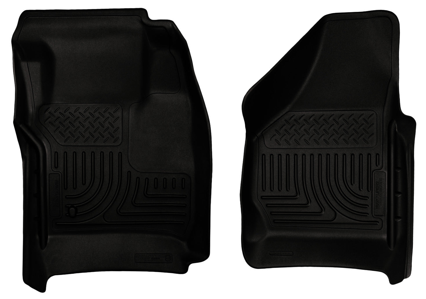Weatherbeater Front Floor Liners For 2008-2010 F-250/F-350/F-450 Super Duty Husky Liners