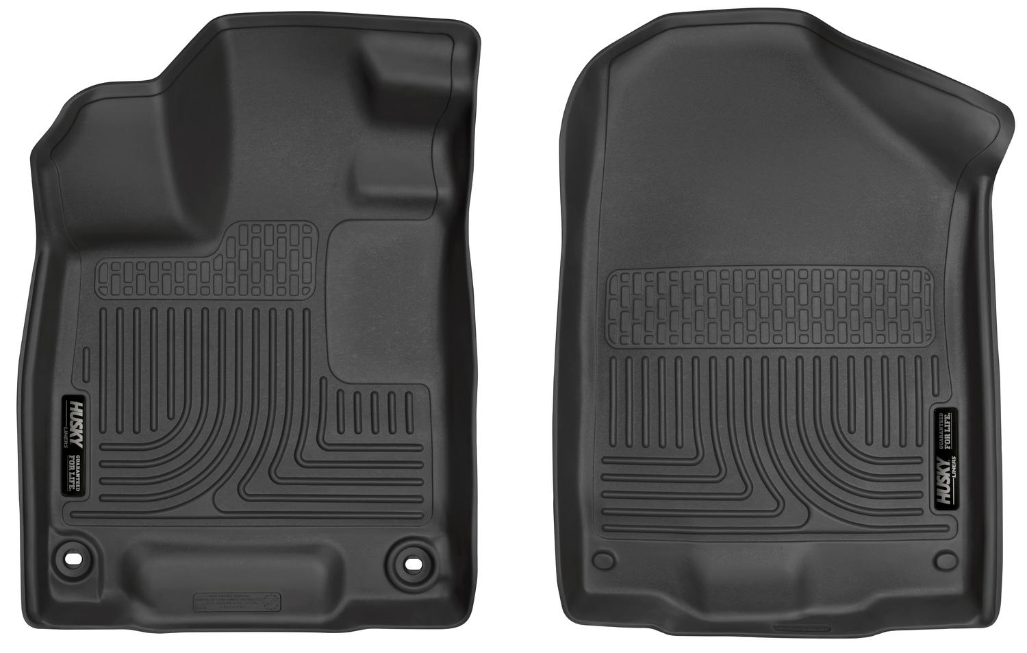 Weatherbeater Front Floor Liners For 2016-2025 Pilot/Passport Husky Liners