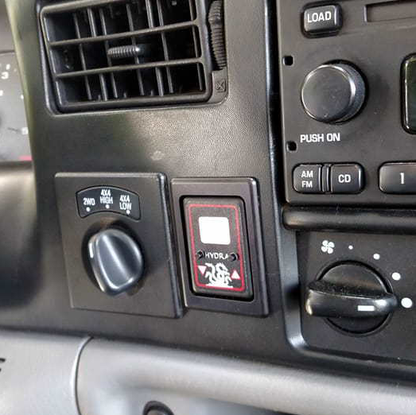 RiffRaff PHP Hydra In-Dash Billet Flush Mount - 7.3 Powerstroke - view 2