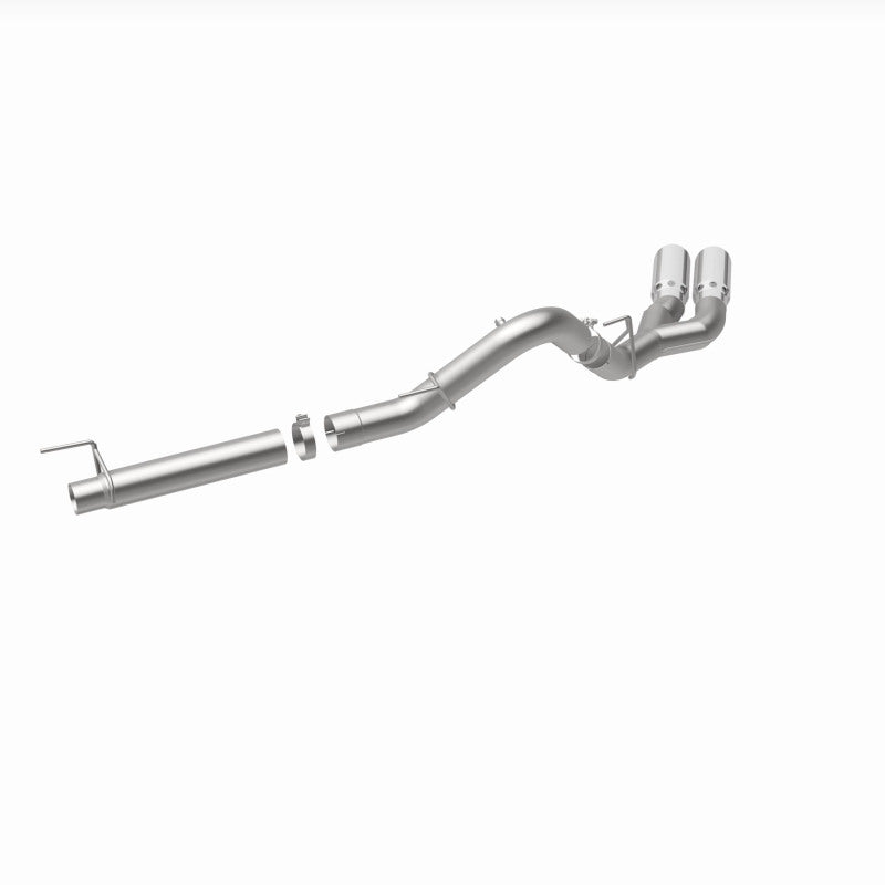 MagnaFlow CatBack 2018 Ford F-150 V6-3.0L Dual Exit Polished Stainless Exhaust - MF Series