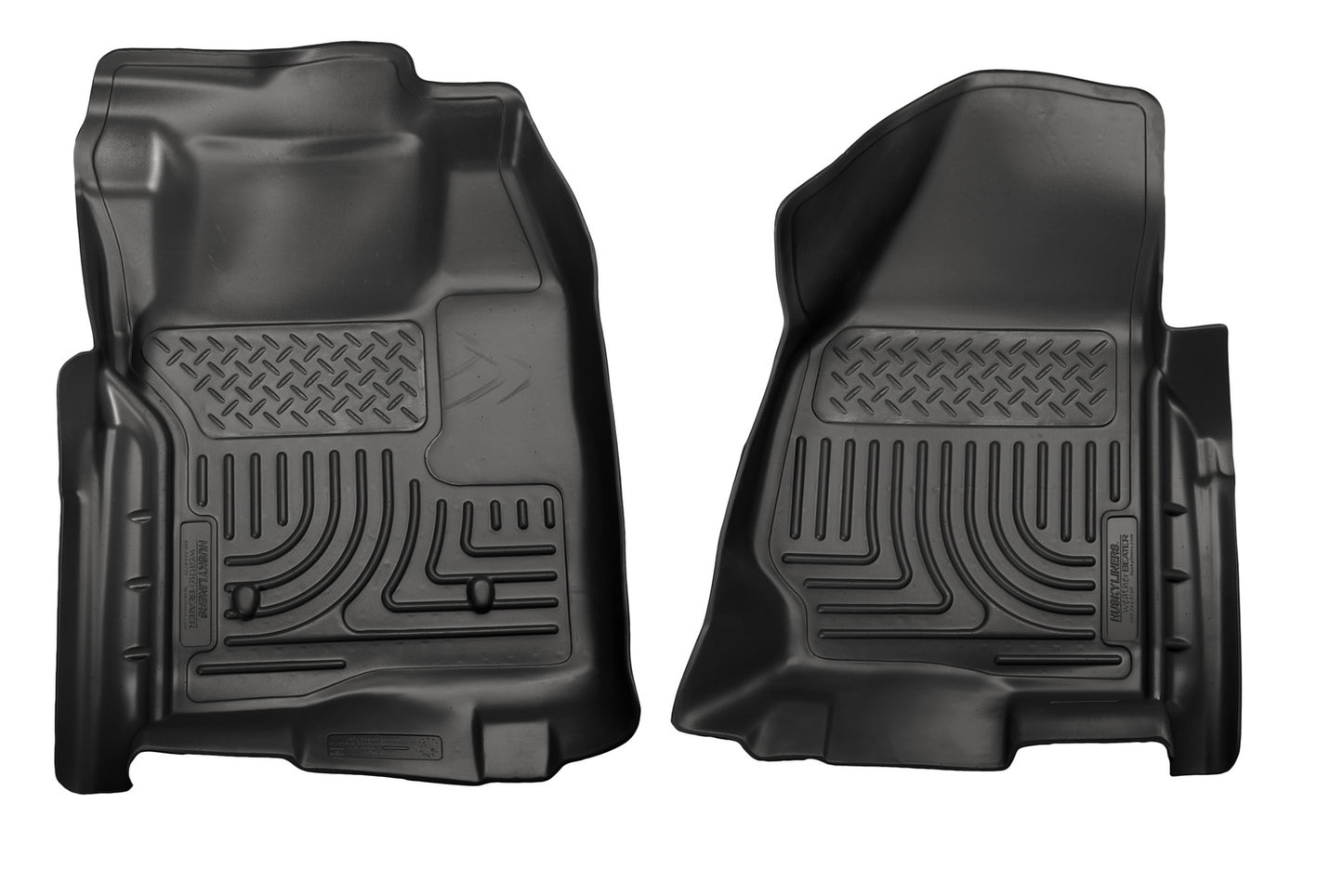 Weatherbeater Front Floor Liners For 2011-2012 F-250/F-350 Super Duty Husky Liners