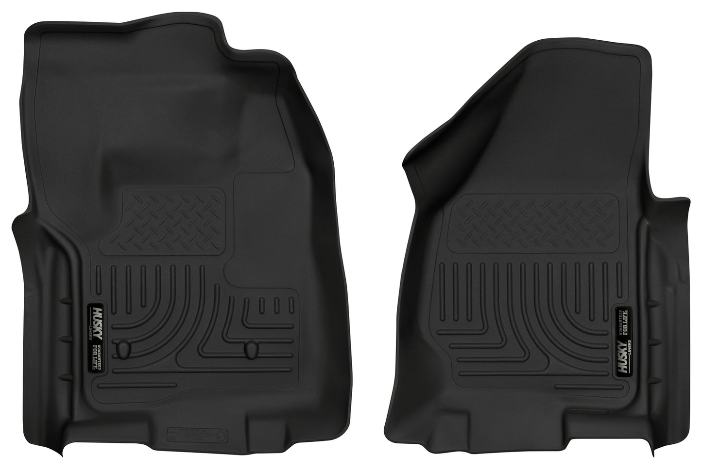 Weatherbeater Front Floor Liners For 2012-2016 F-250/F-350 Super Duty Husky Liners