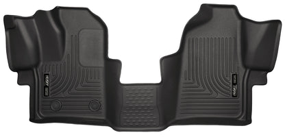 Weatherbeater Front Floor Liners For 2015-2021 Transit-150, Transit-250, Transit-350 HD Husky Liners