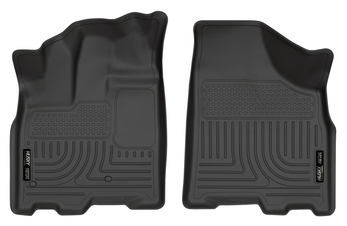 Weatherbeater Front Floor Liners For 2011-2020 Sienna Black Husky Liners