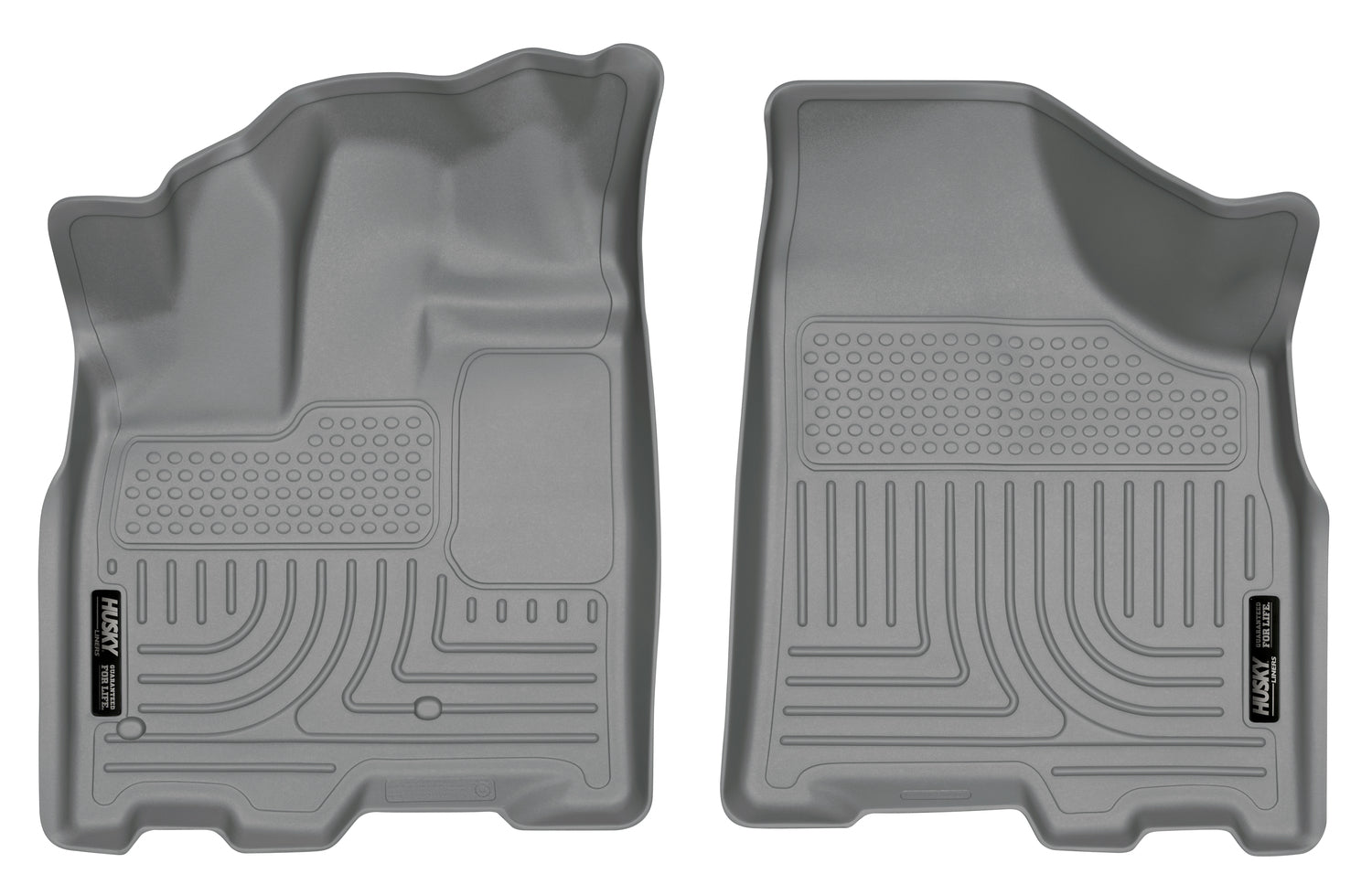 Weatherbeater Front Floor Liners For 2011-2020 Sienna Grey Husky Liners