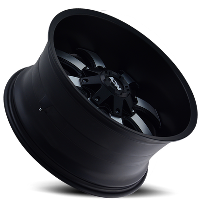Cast Aluminum Wheels 189 SB 20x9 Machined Face Satin Black ION Wheels
