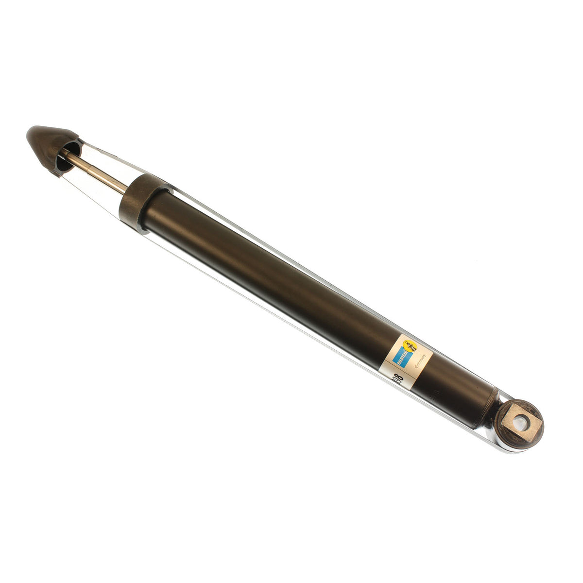 Suspension Shock Absorber Twintube Rear BMW Z4 2008-2003 Eye 12mm Stem Black Paint B4 OE Replacement Bilstein