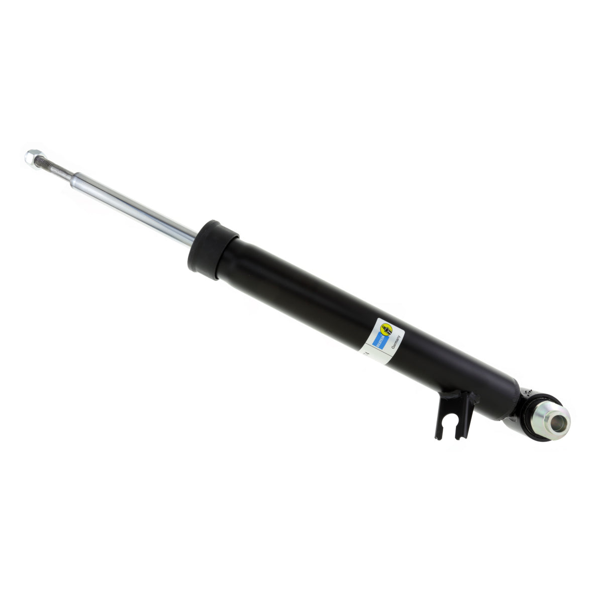 Suspension Shock Absorber Twintube Rear Left BMW X5 2013-2007 X6 2014-2008 Eye 15.4mm Stem Black Paint B4 OE Replacement Bilstein