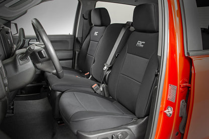 Seat Covers | FR 40/40/20 & RR Back Storage | Chevy/GMC Sierra 1500 (19-26)/Silverado 1500 (19-26) 